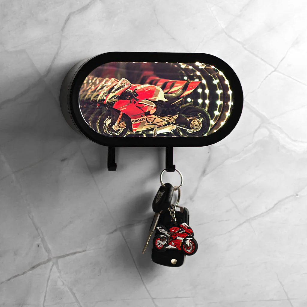 Infinity Key Garage (Key Holder + 1 Bike)