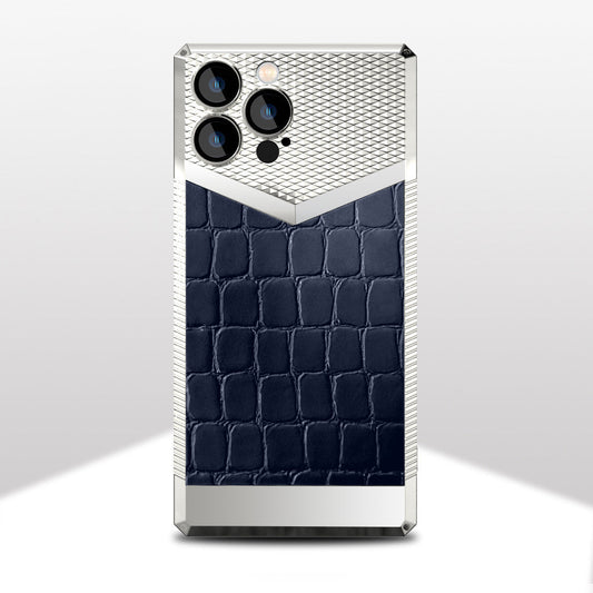 XTREMEDEALS Electroplated Leather Shockproof Protective Cover