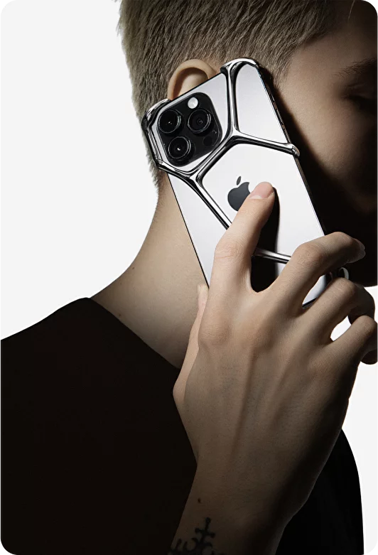 XTREMEDEALS Luxury Metal Armor Protective Cover