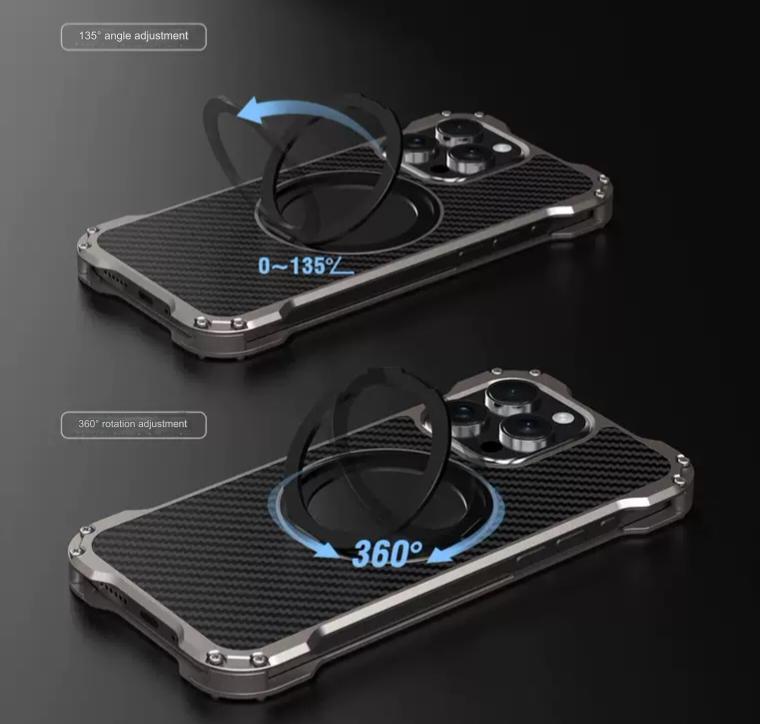 XTREMEDEALS Carbon Fiber Heat Dissipation Metal Cover