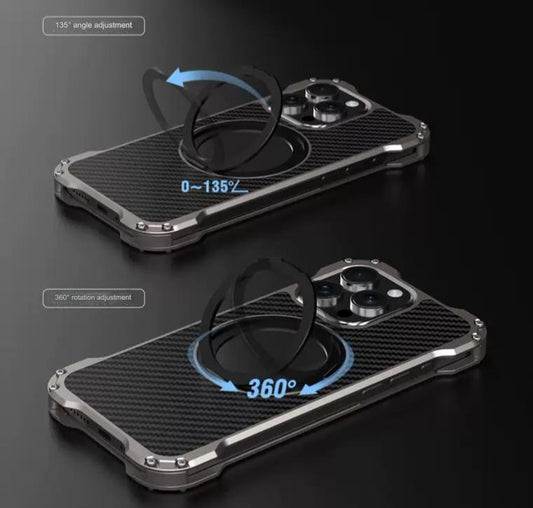 XTREMEDEALS Carbon Fiber Heat Dissipation Metal Cover