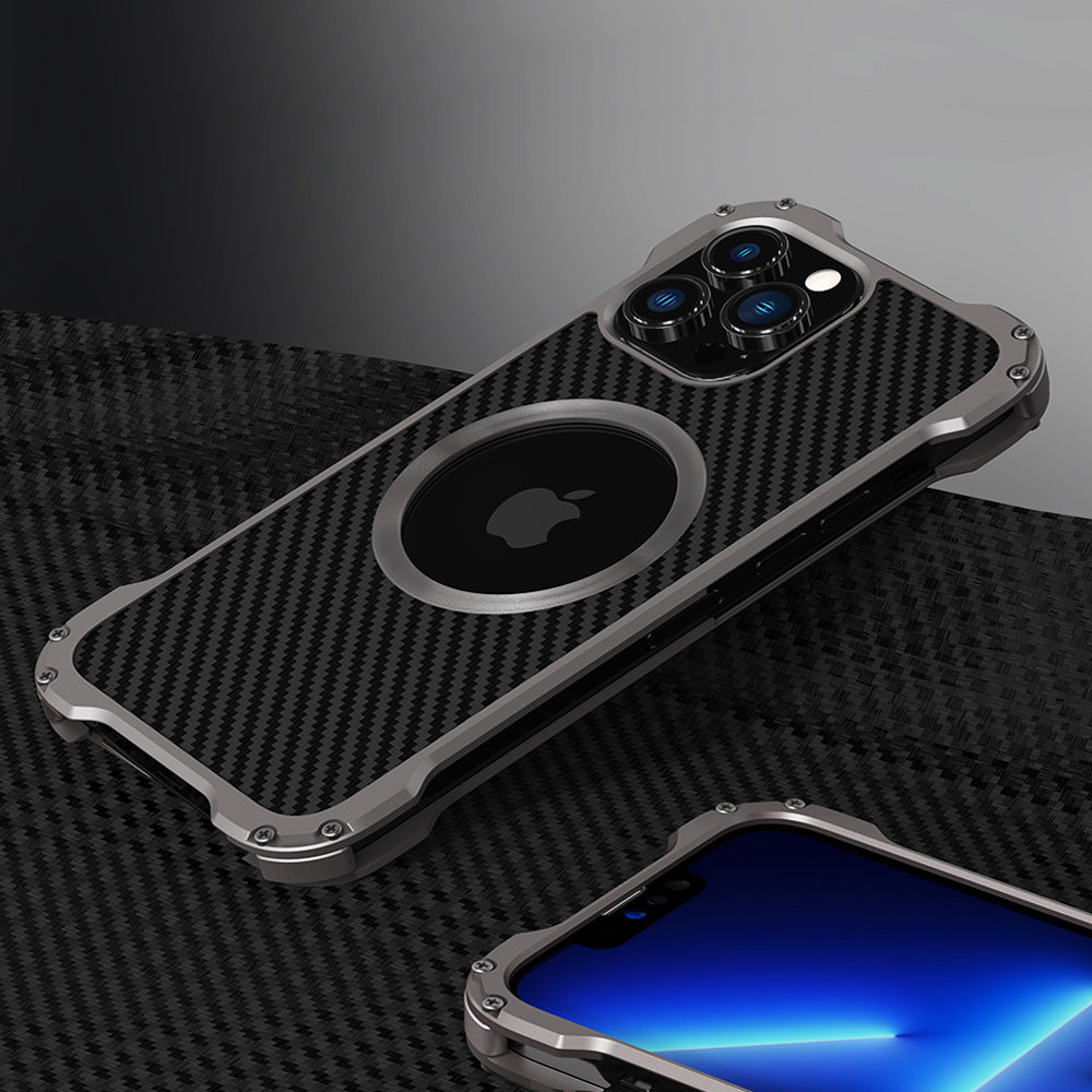 XTREMEDEALS Carbon Fiber Heat Dissipation Metal Cover