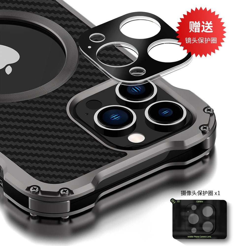 XTREMEDEALS Carbon Fiber Heat Dissipation Metal Cover