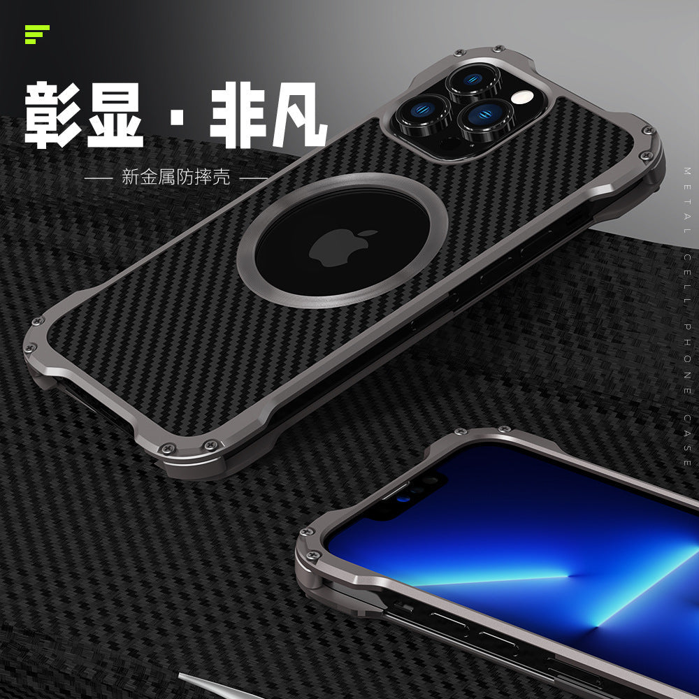 XTREMEDEALS Carbon Fiber Heat Dissipation Metal Cover