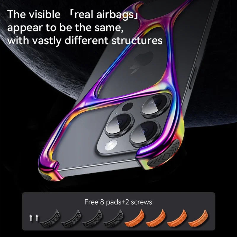XTREMEDEALS Hercules Metal Frameless Protective Cover
