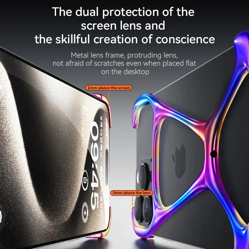 XTREMEDEALS Hercules Metal Frameless Protective Cover