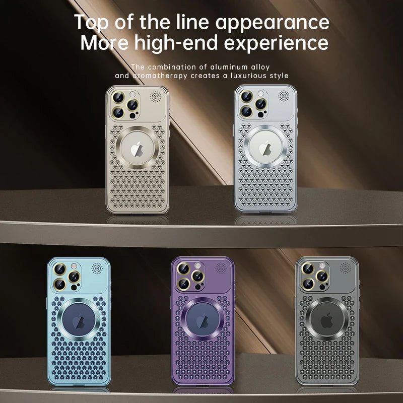 XTREMEDEALS Metal Cooling Magnetic Protective Cover