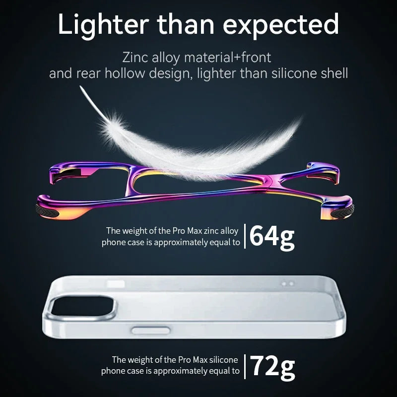XTREMEDEALS Hercules Metal Frameless Protective Cover